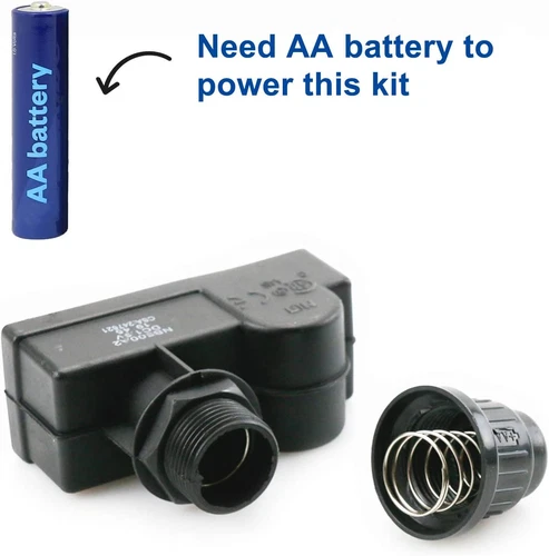 Druckknopf Zündset für Feuerstelle Gasbrenner, 2 Steckdosen mit Zündleitungen - Bild 5 von 11