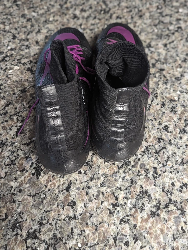 Nike Mercurial Superfly IV Negro/Púrpura Nike iD Personalizado Talla 13 FG 🔥 Foto 3 de 4