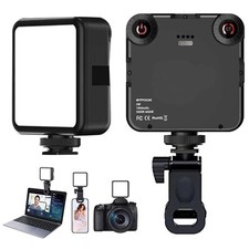 Portable LED Video Light 3000K-6000K Bi-Color for DSLR, Camcorder, GoPro, Vlog