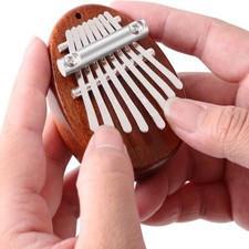 8 Keys Mini Carlimba Finger Thumb Piano Christmas Gift for Kid Adult Beginners