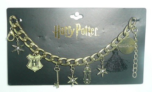 Harry Potter Alohomora Zauber Multi-Bettelarmband offiziell lizenziert Hogwarts  - Bild 1 von 4