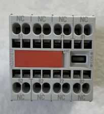 Siemens 3RH1911-2GA04-3AA1, four NC Aux contacts, Fits 3RH contactors New 