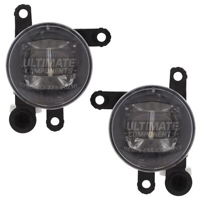 Vauxhall Mokka 2021-2025 Fog Lights Front Spot Lamp Round 1 Pair Left Right Hand