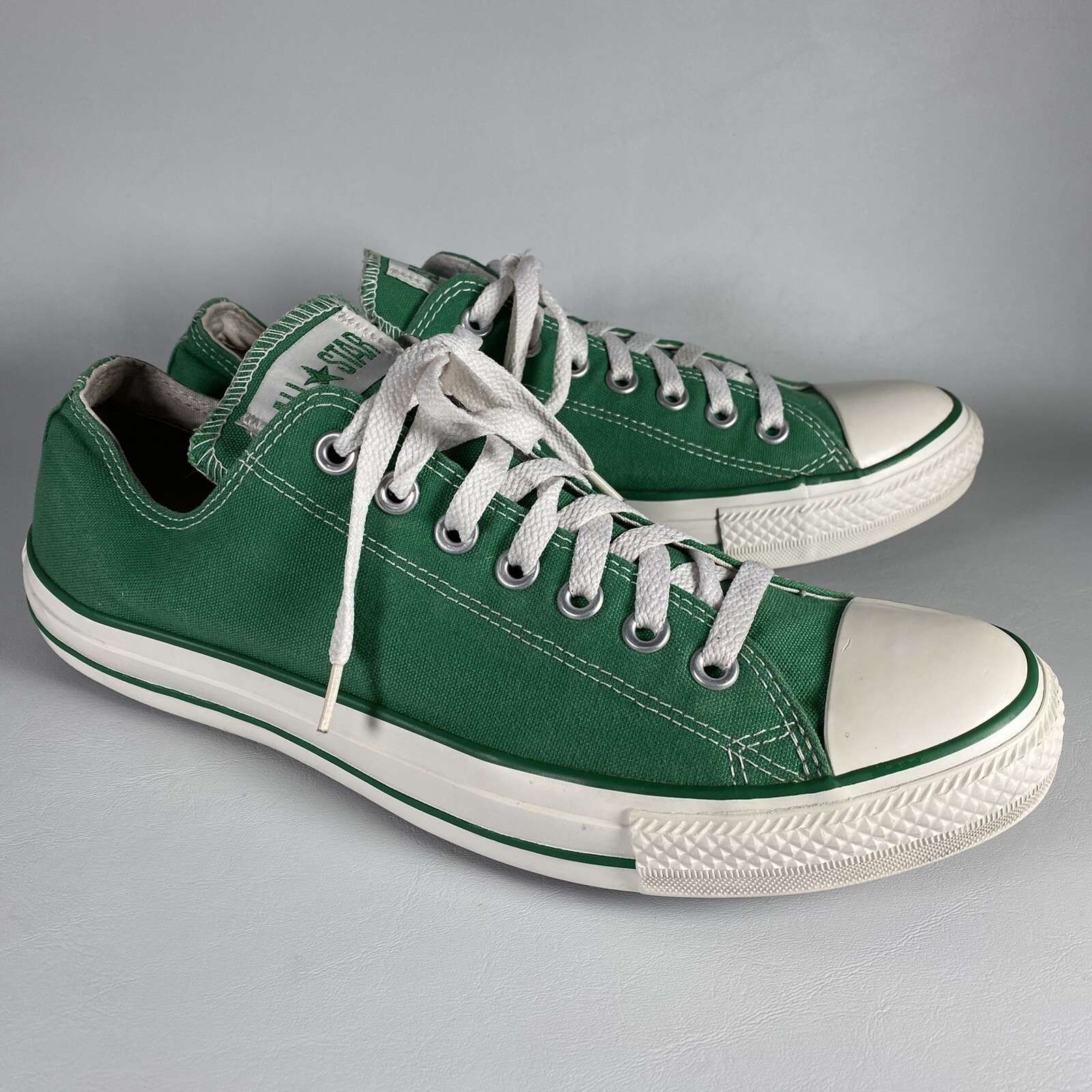 chuck taylor green low