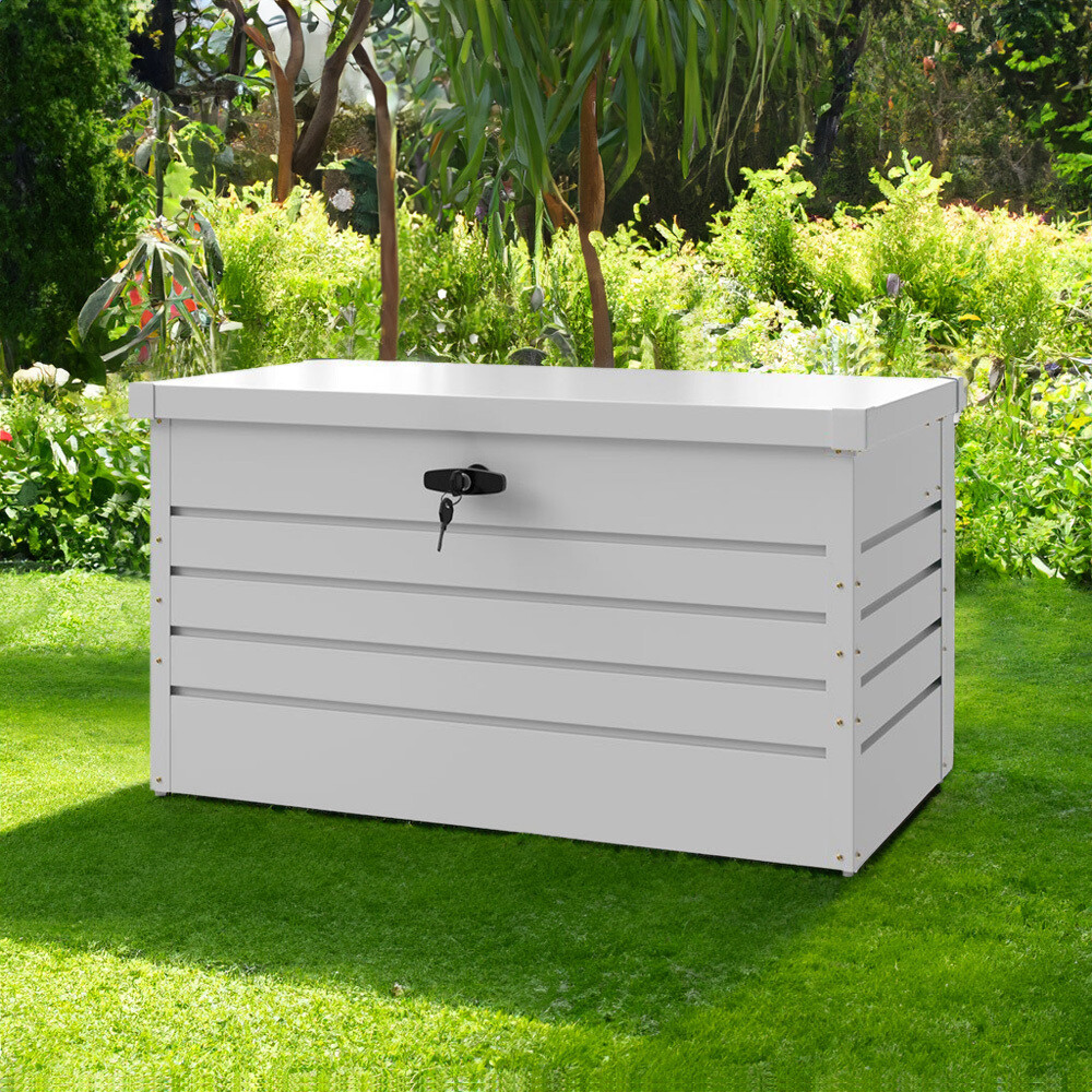 350L Large Outdoor Garden Storage Chest Cushion Box Sports