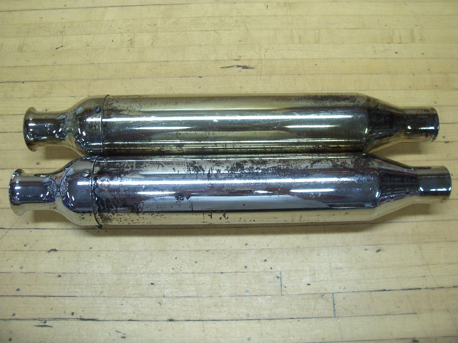 Vintage Cocktail Shaker Mufflers Panhead Knucklehead Honda Bobber