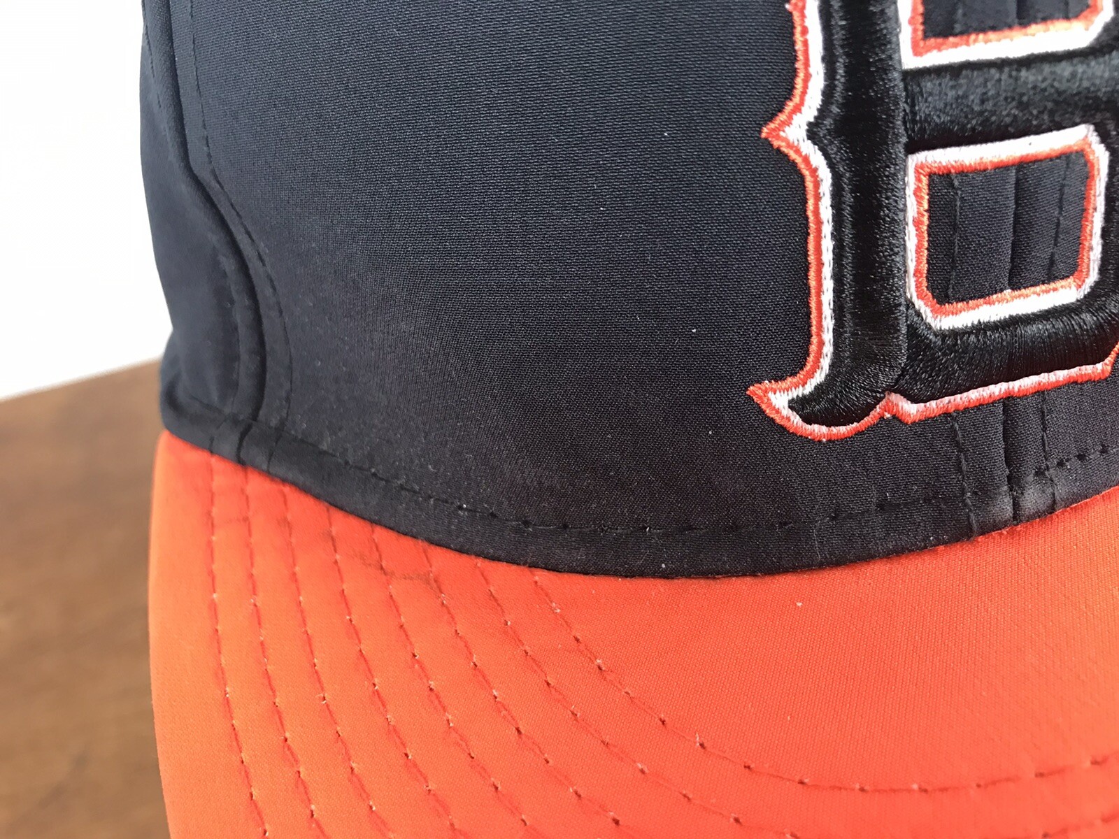 Tiger Baseball Black Polyester A-Flex Cap Hat Med… - image 3