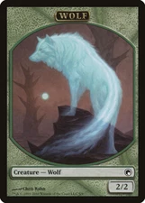10 Token Cards - WOLF - Scars of Mirrodin (SOM) - Magic MTG FTG