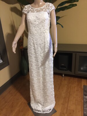 Adrianna Papell Women Wedding Party Long Dress Size 8 Store Display #C42 |  eBay