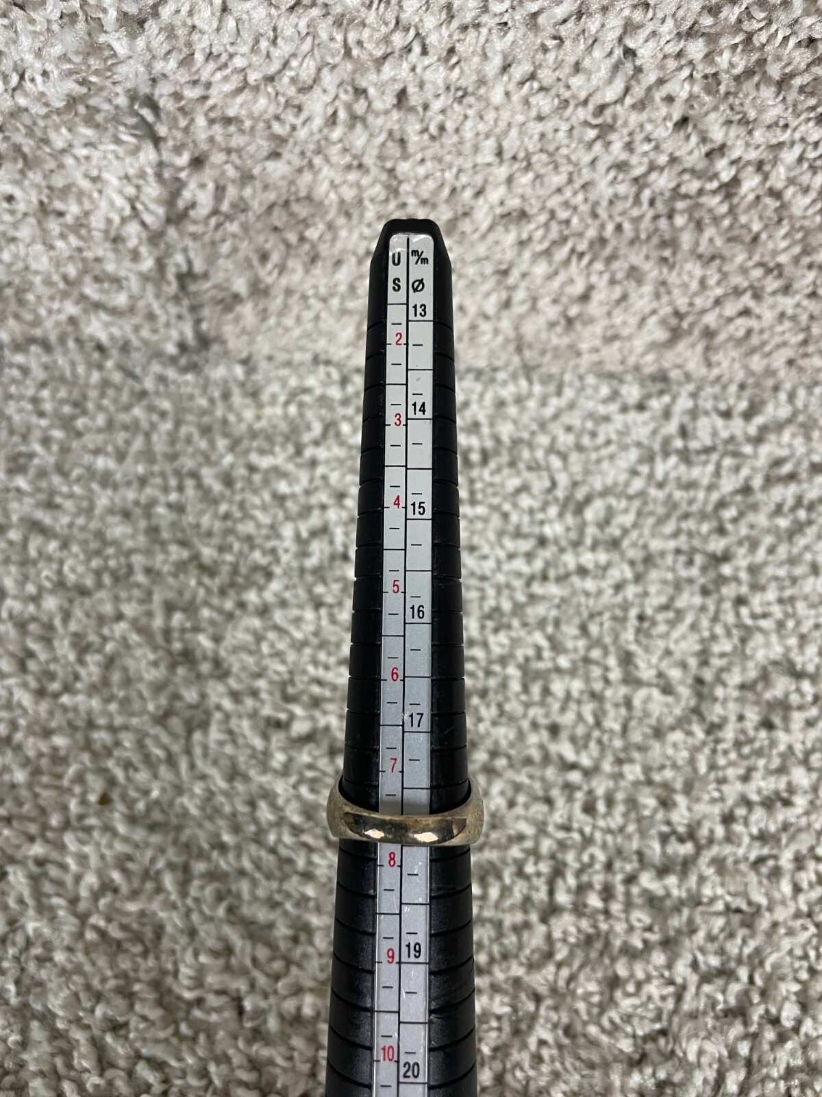 Statement Ring Womens Size 7.75 Round Spiral Twir… - image 9