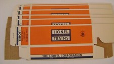 Lionel 2046W tender box w/tuck in inserts Quantity of 6-wholesale 