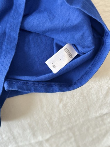 Lucky Brand Mens Top Size Small Blue And White Casual - Picture 3 of 5
