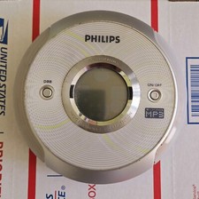 Philips Portable MP3/CD Player Touch Screen EXP2581 Non Working FOR PARTS ONLY