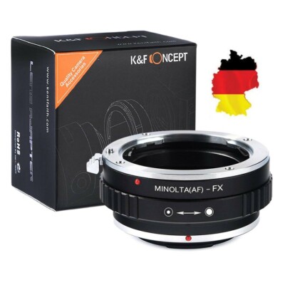 Adattatore Obiettivo M42 Per Minolta AF/Alpha - Anello In Alluminio Per DSLR, Montaggio Manuale