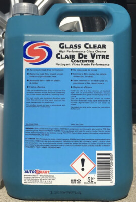 3 x Autosmart Glass Clear Streak Free Cleaner 5 L | eBay UK