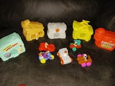 McDonalds Happy Meal Toy Lot Flintstones Complete Set