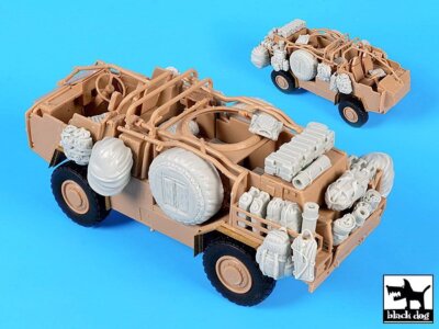 Black Dog 1/35 Stowage & Accessories for British Jackal 2 (Hobby Boss) T35252