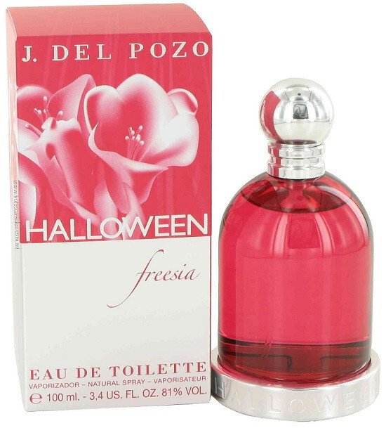 Halloween Freesia Jesus Del Pozo Eau Toilette 100Ml. Spray 3.4 Fl. Oz.