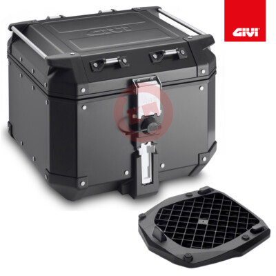 GIVI KOFFER OUTBACK OBKN42B + PLATTE SR7711 E251 KTM 390 ADVENTURE 2020-2021