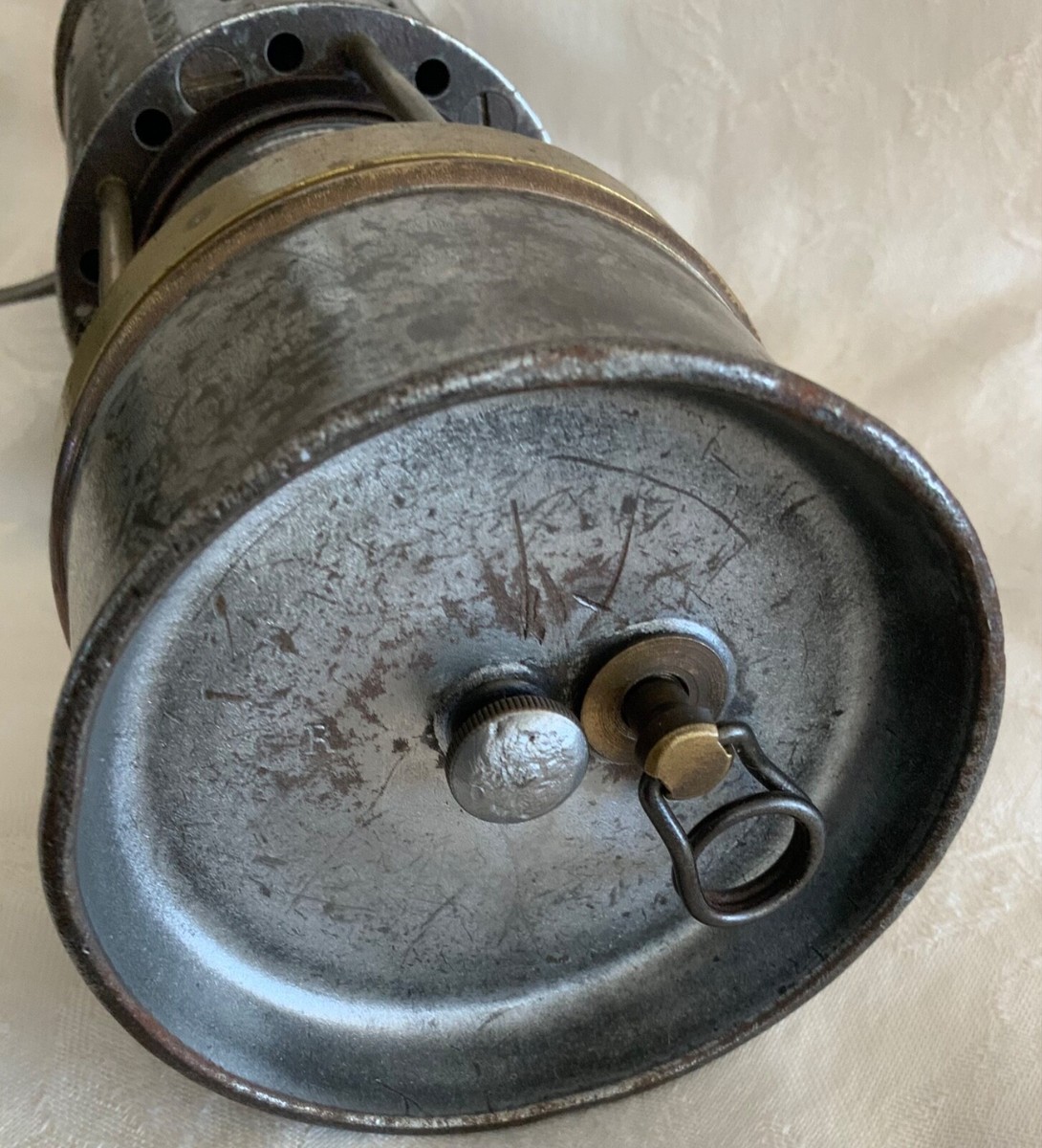 KOEHLER MANUFACTURE (ケーラー) N0.209 1920-30s Koehler Mfg Brass Miners Lamp 209-15 Permissible