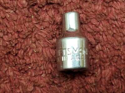 Craftsman USA 4mm 6 Pt. 1/4'' Dr. Shallow Socket 43505 EE Series         