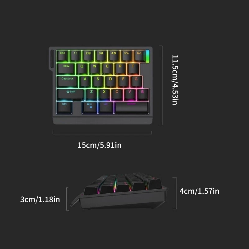 Durable Corded Mechanical Keyboard with High-Performance Switches for Long-Lasting Use