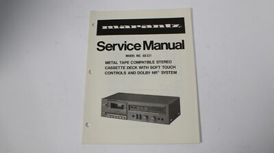 MARANTZ SD321 SERVICE MANUAL