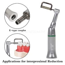 Dental 4:1 Reduction Interproximal Stripping IPR System Handpiece Contra Angle