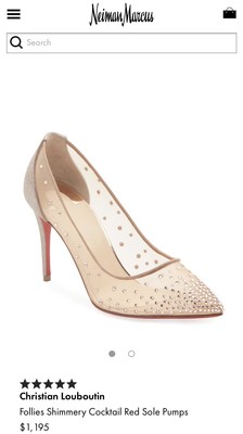 christian louboutin follies strass 85mm