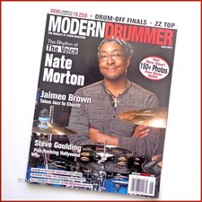 MODERN DRUMMER - June 2014 - NATE MORTON of T...