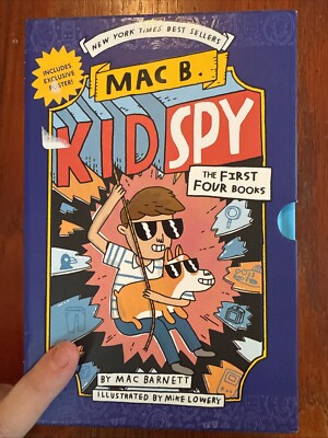 Mac B. Kid Spy Box Set Books 1-4 (Mac B. Kid Spy) by Mac Barnett