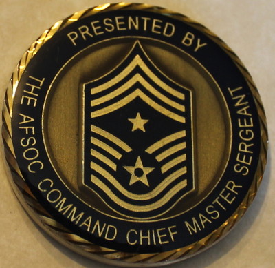 Air Force Special Operations Command Command Chief Air Force Challenge ...