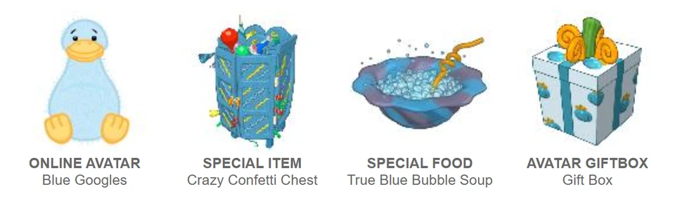 Webkinz Classic Blue Googles *Code Only* (~messaged~) - Image 2 of 4