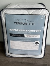 Tempur-Pedic Performance Comfort Mattress Pad Size QUEEN New 