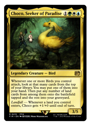 MTG | Choco, Seeker of Paradise | Final Fantasy | NM | EN