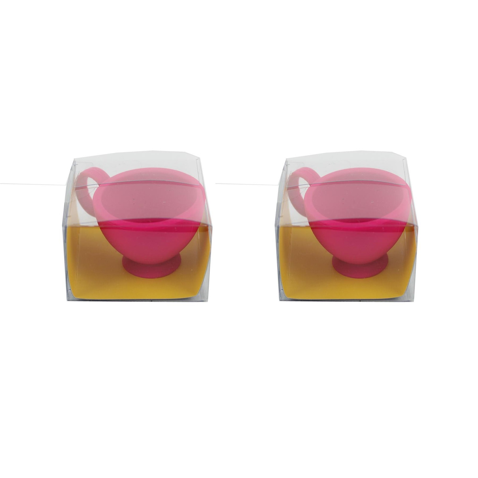 Colourworks Egg Cups - Silicone - Pink x 2 set