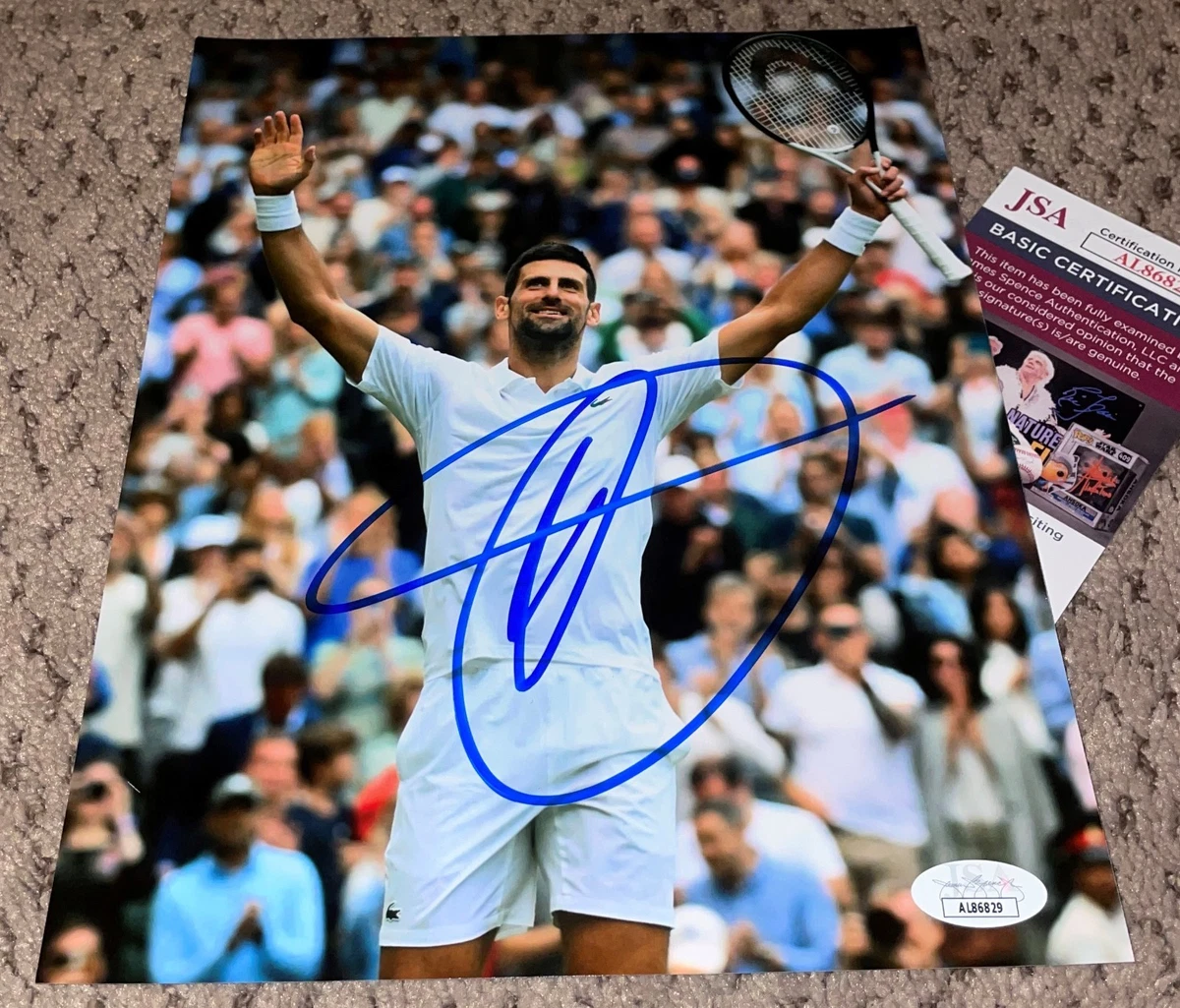 Preços baixos em Novak Djokovic Tennis itens Original Autografada