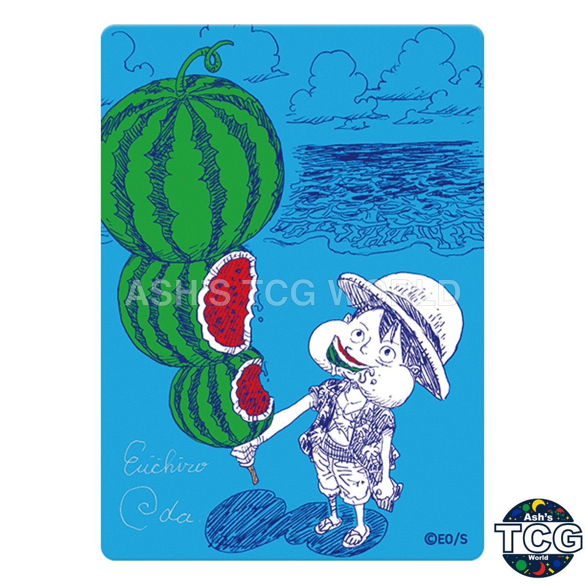 ONE PIECE NatsuComi 2026 Metakira Card Monkey D. Luffy Promo Eiichiro Oda