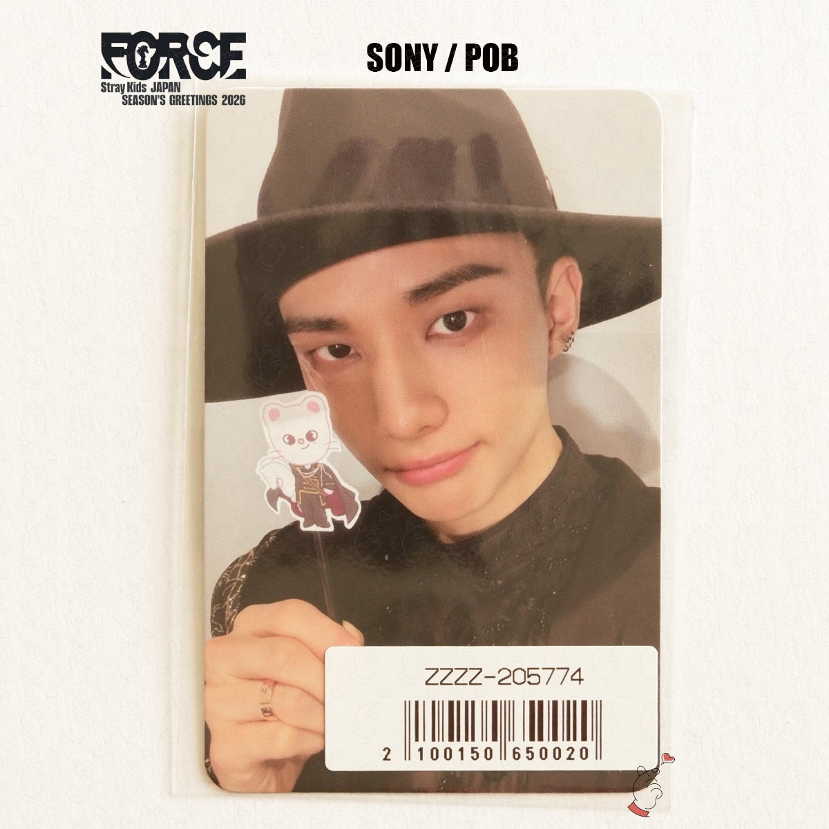 Stray Kids JAPAN SEASON'S GREETINGS 2026 / TOYWORLD Photocard POB