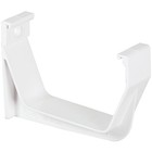 Amerimax 5 In. Contemporary White Vinyl Exterior Gutter Hook T0519 Amerimax