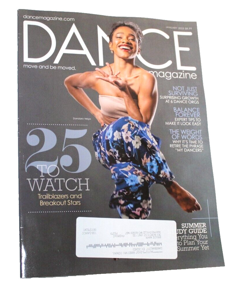 Dance Magazine January 2023 Summer Study Guide Balance Expert Tips 25 To Watch