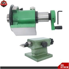 With Tailstock Milling Machine Indexing 5C Collet Fixtures Spin Index Fixture