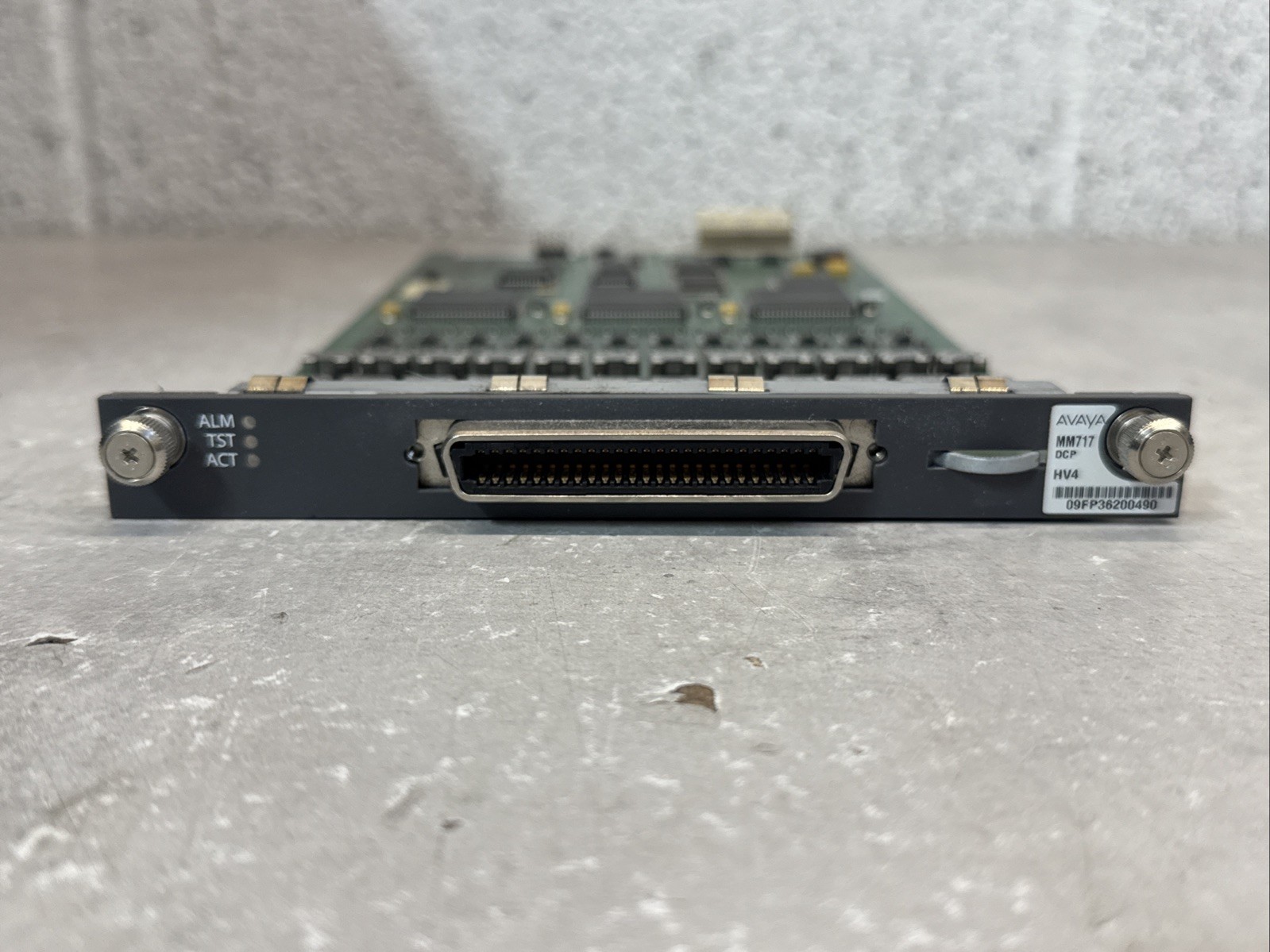 Avaya MM717 VH4 DCP 24-Port Digital Media Module – PN: 700394711