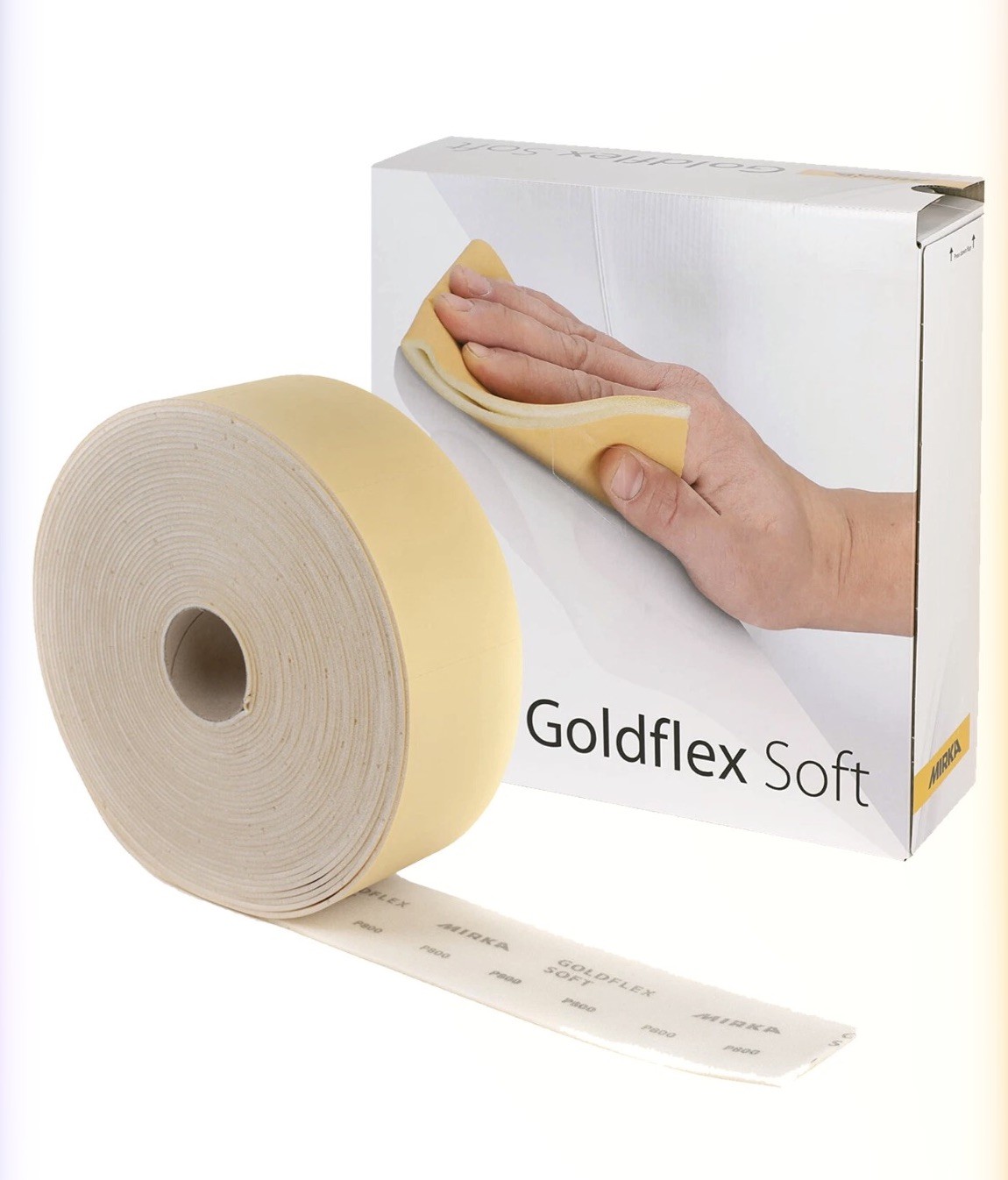 Mirka Goldflex P500 Perforated Roll - 200 Sanding Pads
