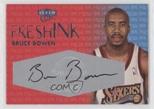 1999-00 Fleer Ultra Fresh Ink /1000 Bruce Bowen Auto no9