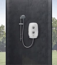 Aqualisa E Motion Shower 9.5kw Artic White Brand New In Box