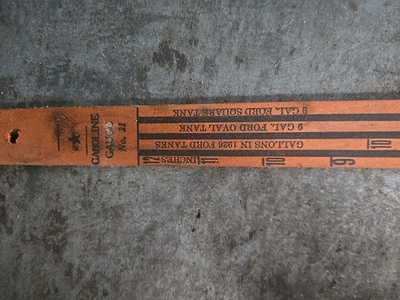 #ad 1926 Ford Gasoline Gauge No 11 $58.00
