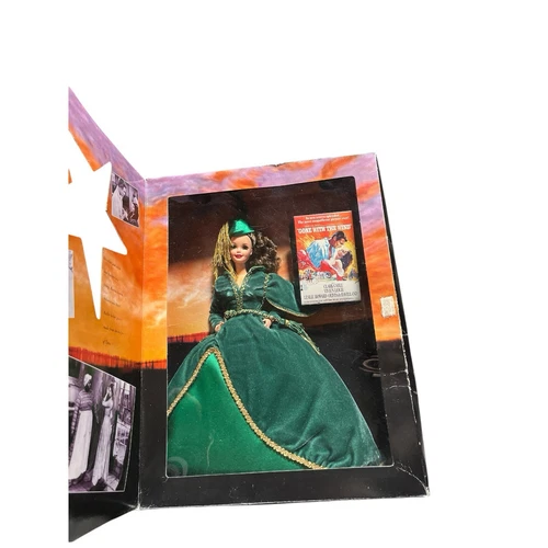 Vintage Barbie Scarlett O'Hara Gone with the Wind Green Dress Mattel 12045