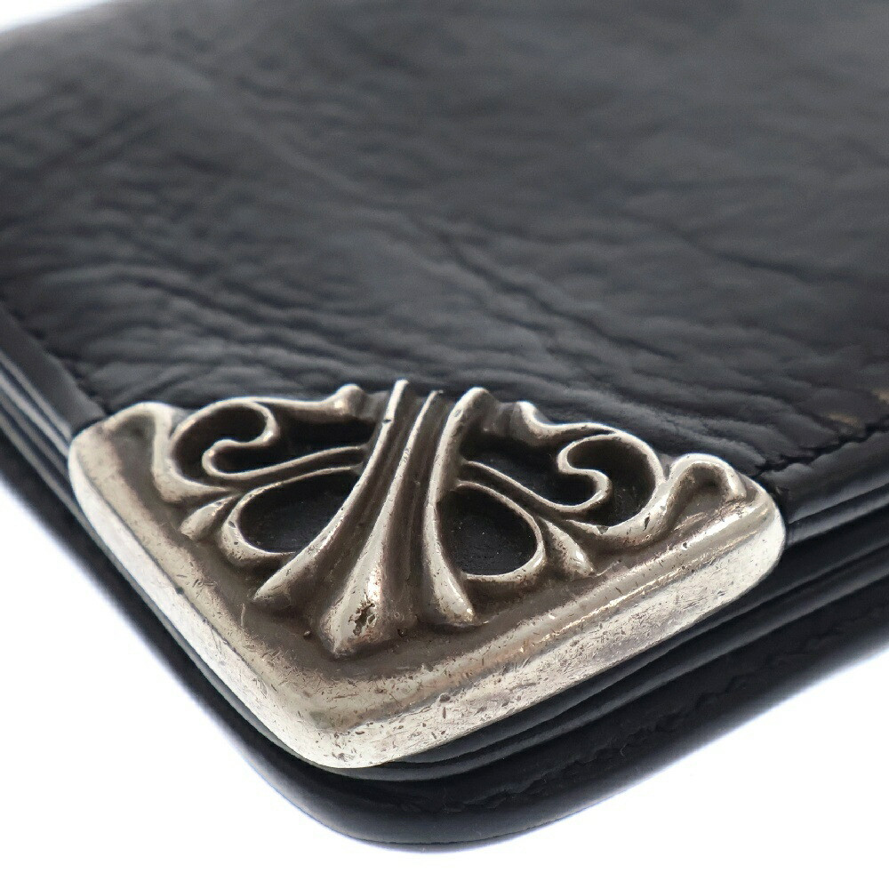 Chrome Hearts Lng Sngl Fld Tips Single Fold Leather Wallet - 長財布