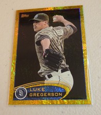 2012 Topps #221 Luke Gregerson Gold #/2012